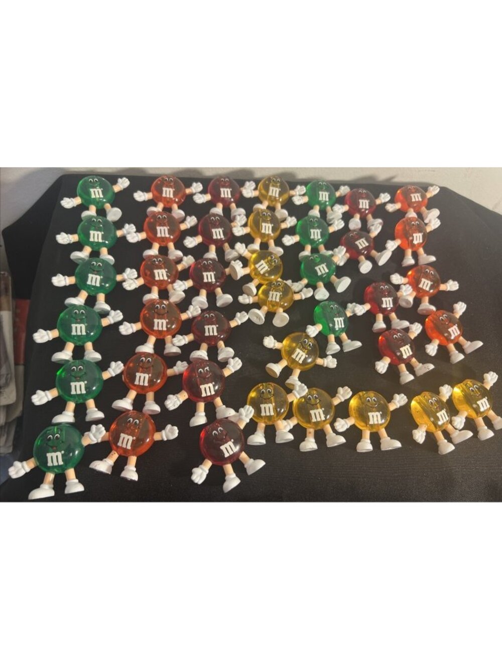 M&M's Happy Lights Replacement String Light Bulb Covers Lot of 40